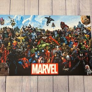Marvel canvas wall hanging 28x18